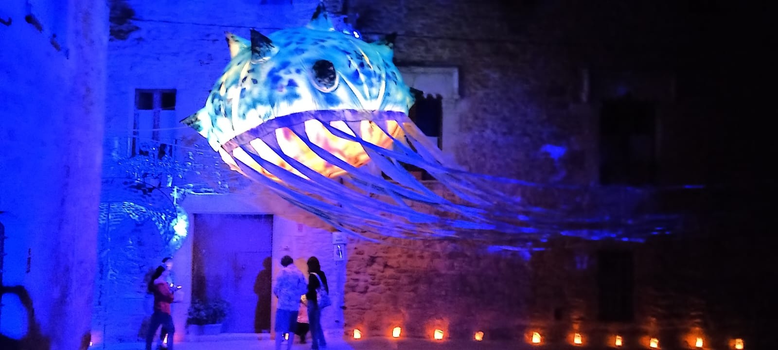 Medusa d'Art Lumínic de Nit · AireArte